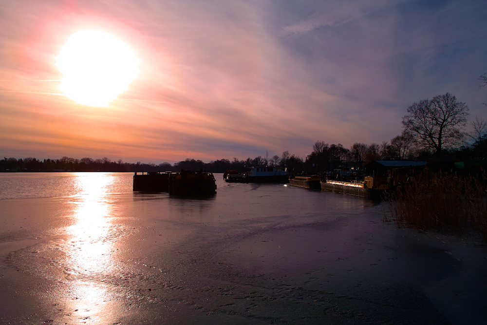 Winter am Lehnitzsee