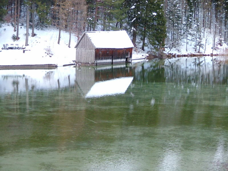 Winter am Leopoldsteinersee