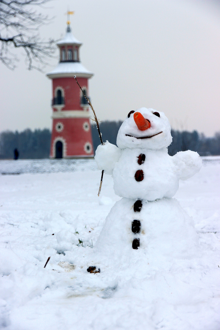 Winter am Leuchtturm