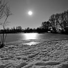 Winter am Ludwigsfelder Baggersee