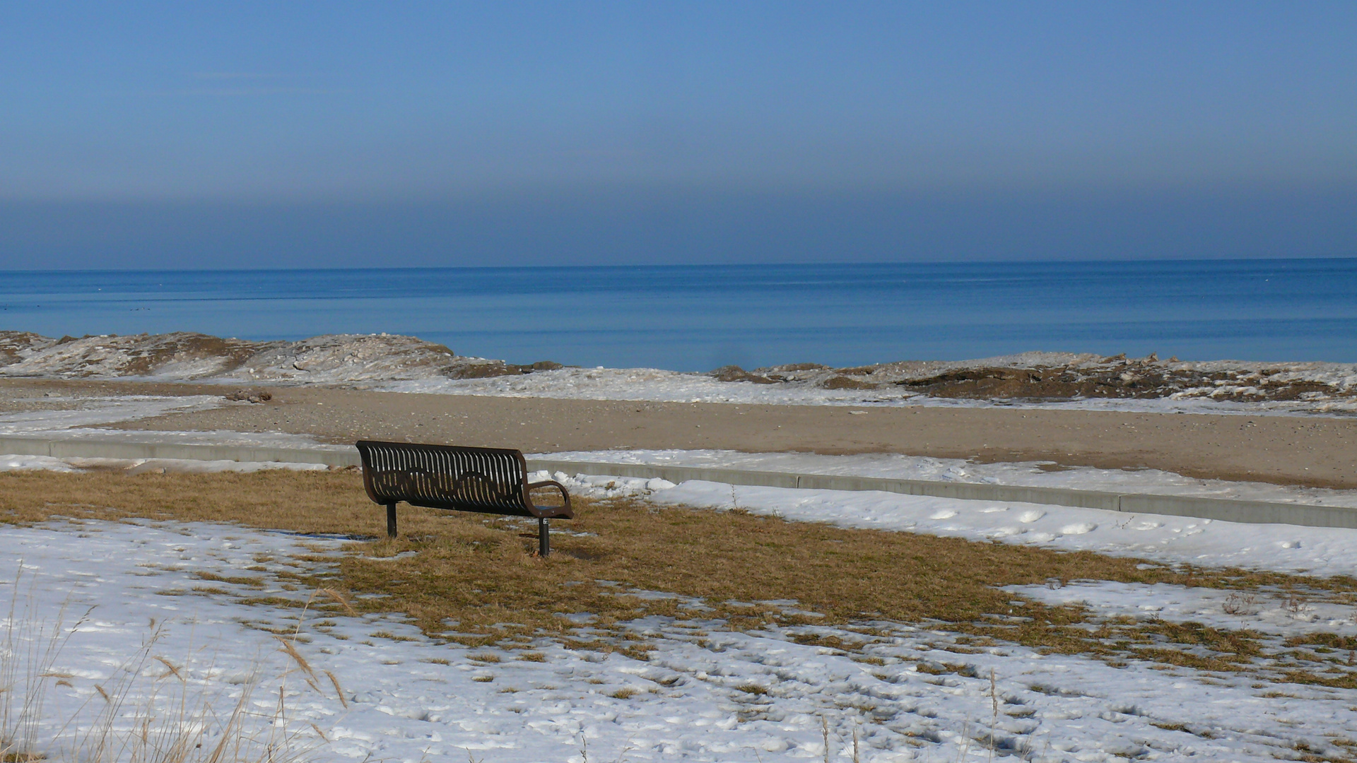 Winter am Michigansee