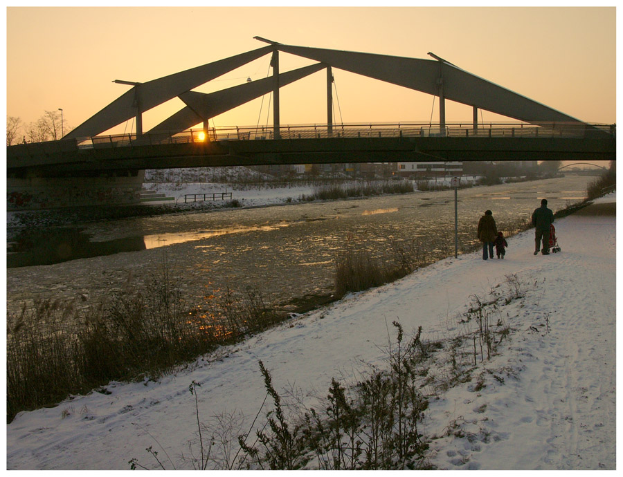 Winter am Mittellandkanal 1