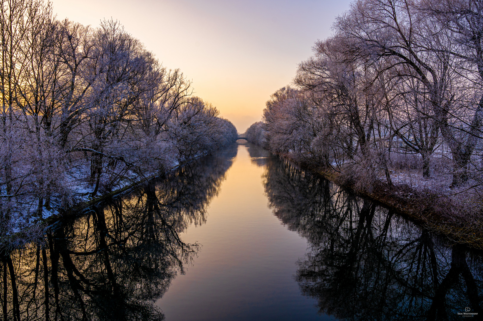 Winter am mittleren Isarkanal