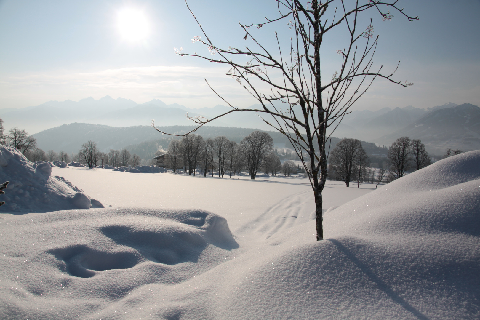 Winter am Morgen