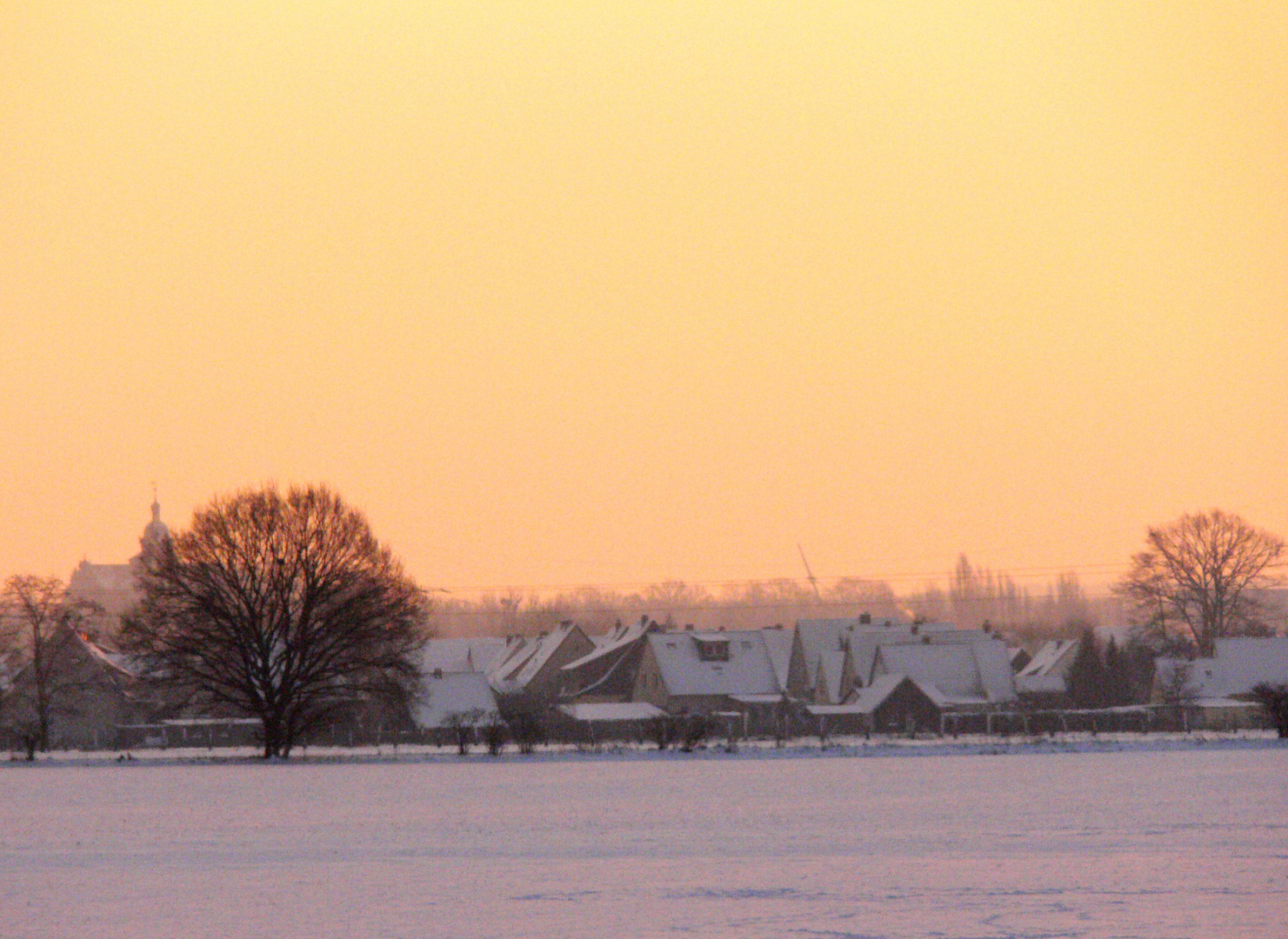 Winter am Morgen