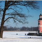 Winter am Moritzburger Leuchtturm...