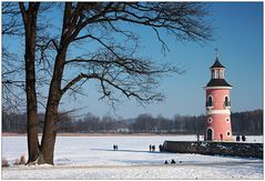 Winter am Moritzburger Leuchtturm...