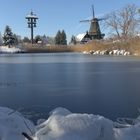 Winter am Mühlenmuseum Gifhorn