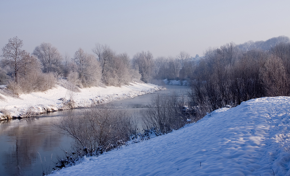 Winter am Neckar