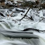 Winter am Neustädter Wasserfall