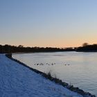 Winter am Nord-Ostsee-Kanal