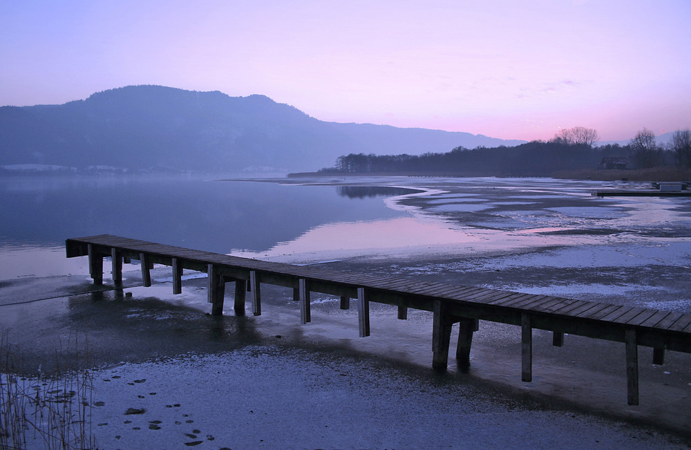 Winter am Ossiacher See