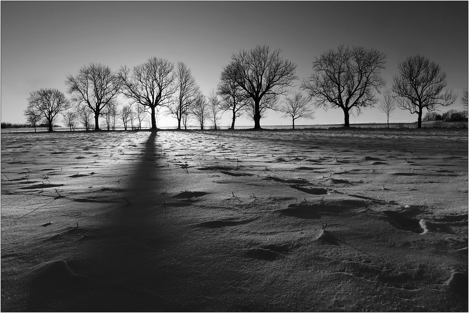 Winter am Rande des Erzgebirges...