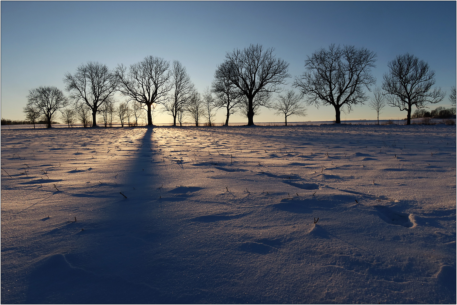 Winter am Rande des Erzgebirges... (2)