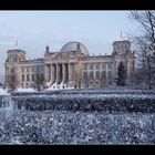 Winter am Reichstag