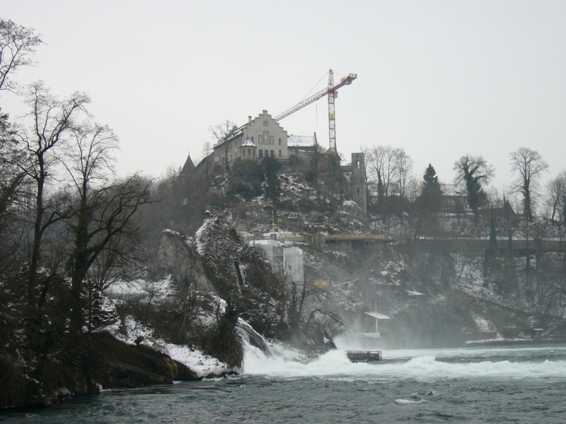 Winter am Rheinfall