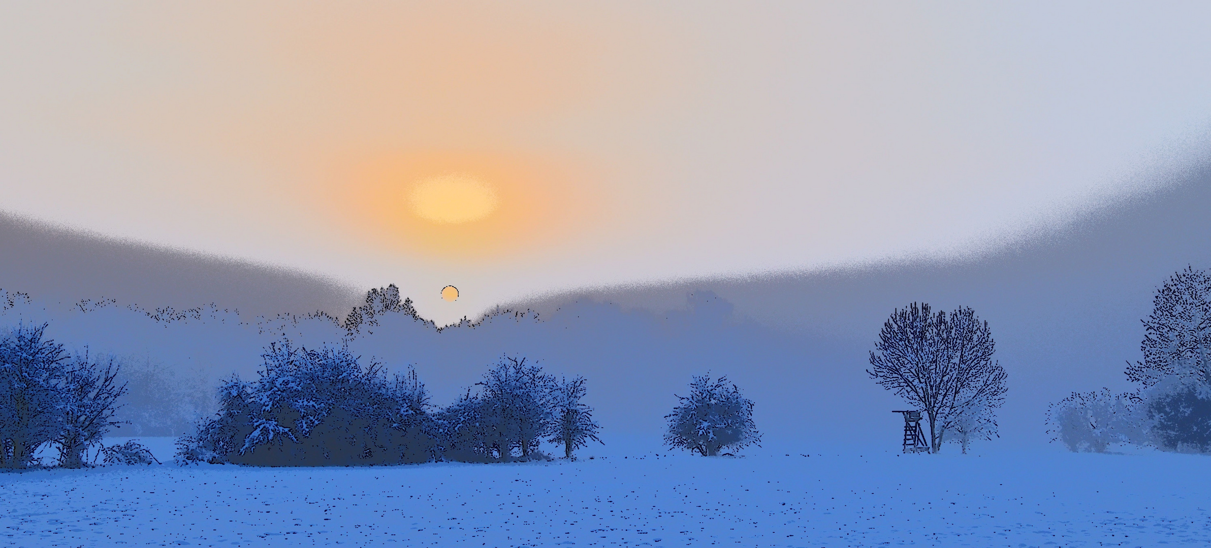 Winter am Rotbach bei Niederberg (Erftstadt)