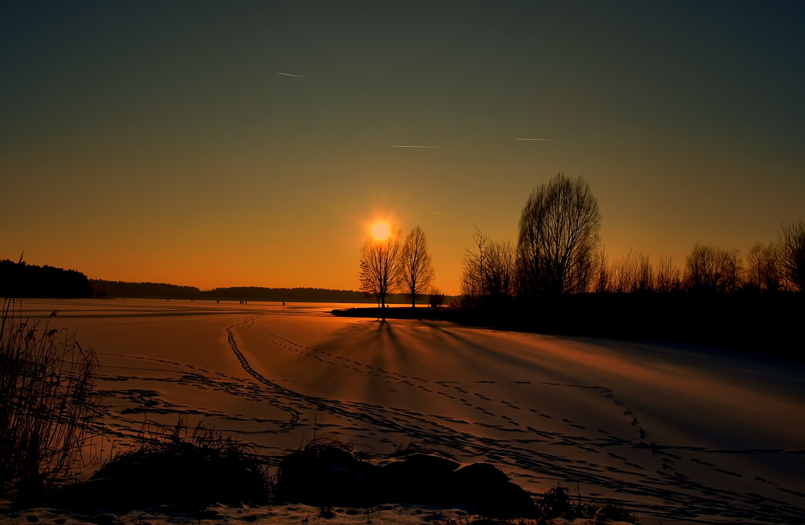 Winter am Rothsee