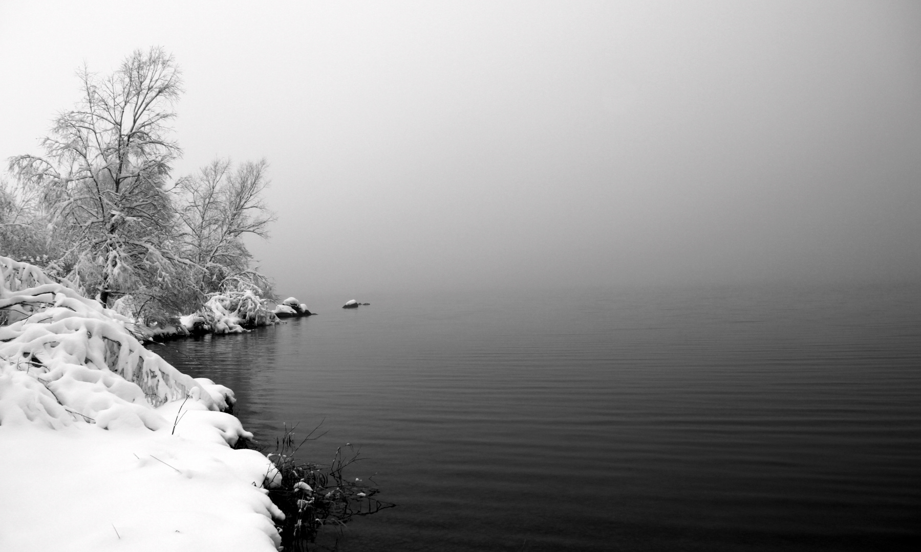 Winter am Rottachsee