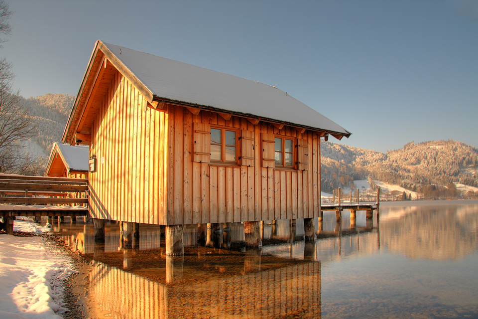 Winter am Schliersee