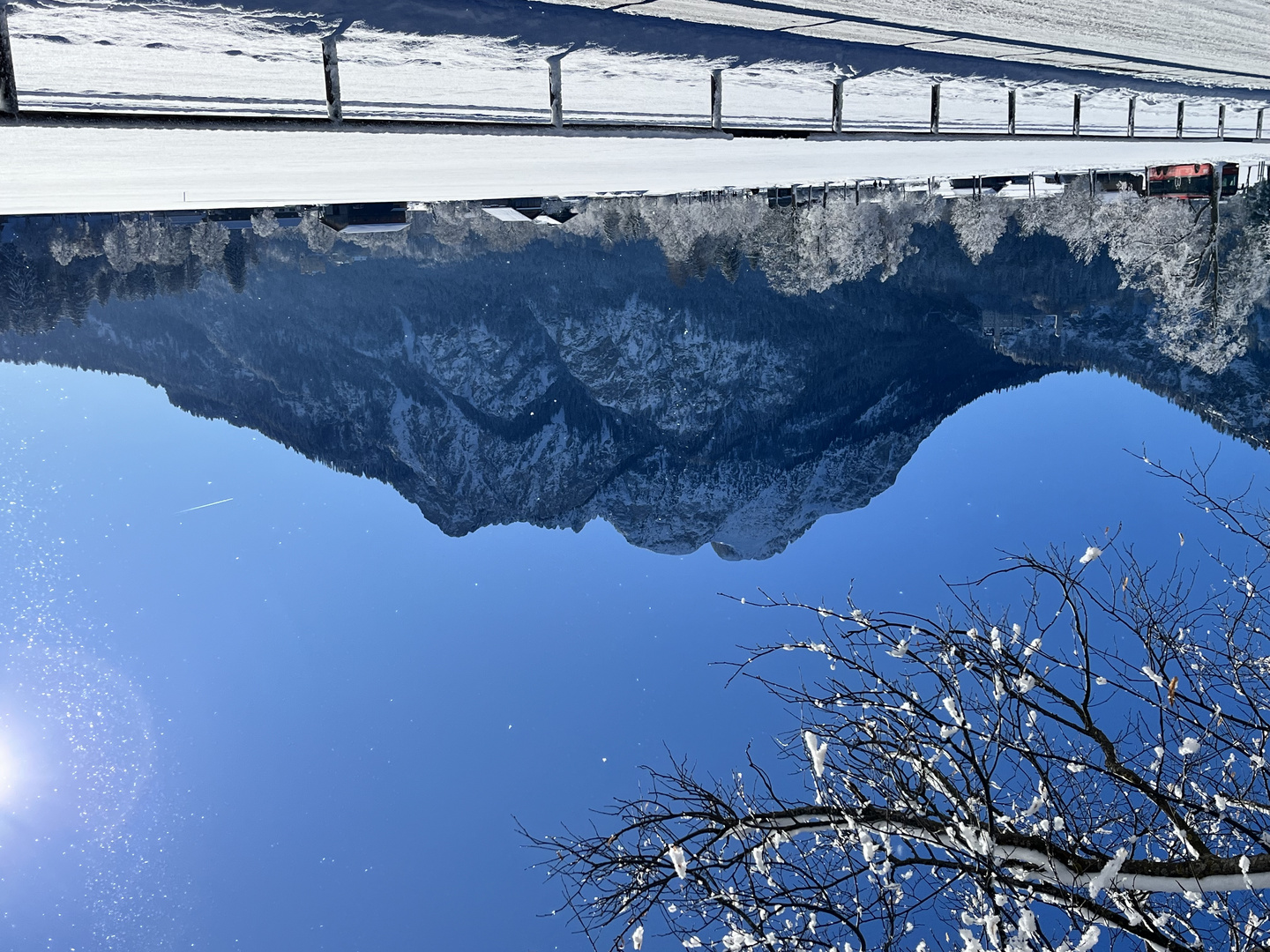 Winter am Schloss