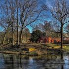 Winter am Schloss Rheydt 