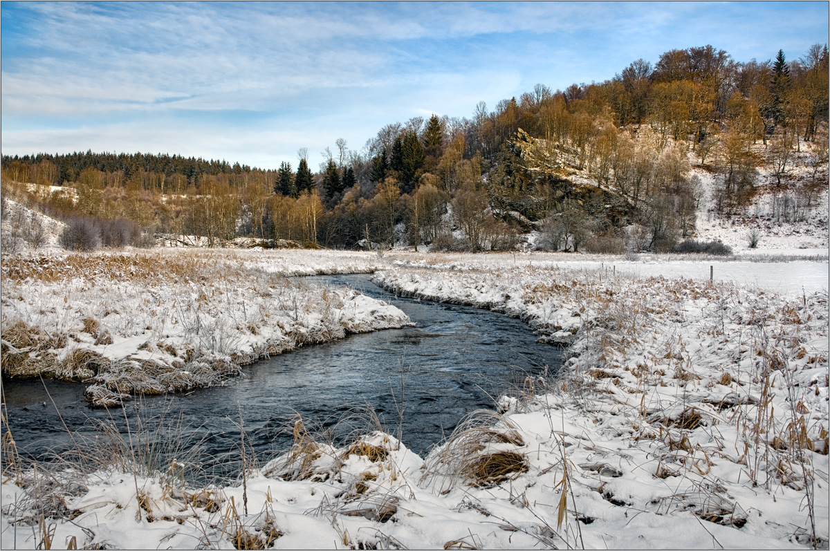 Winter am Schwalmbach