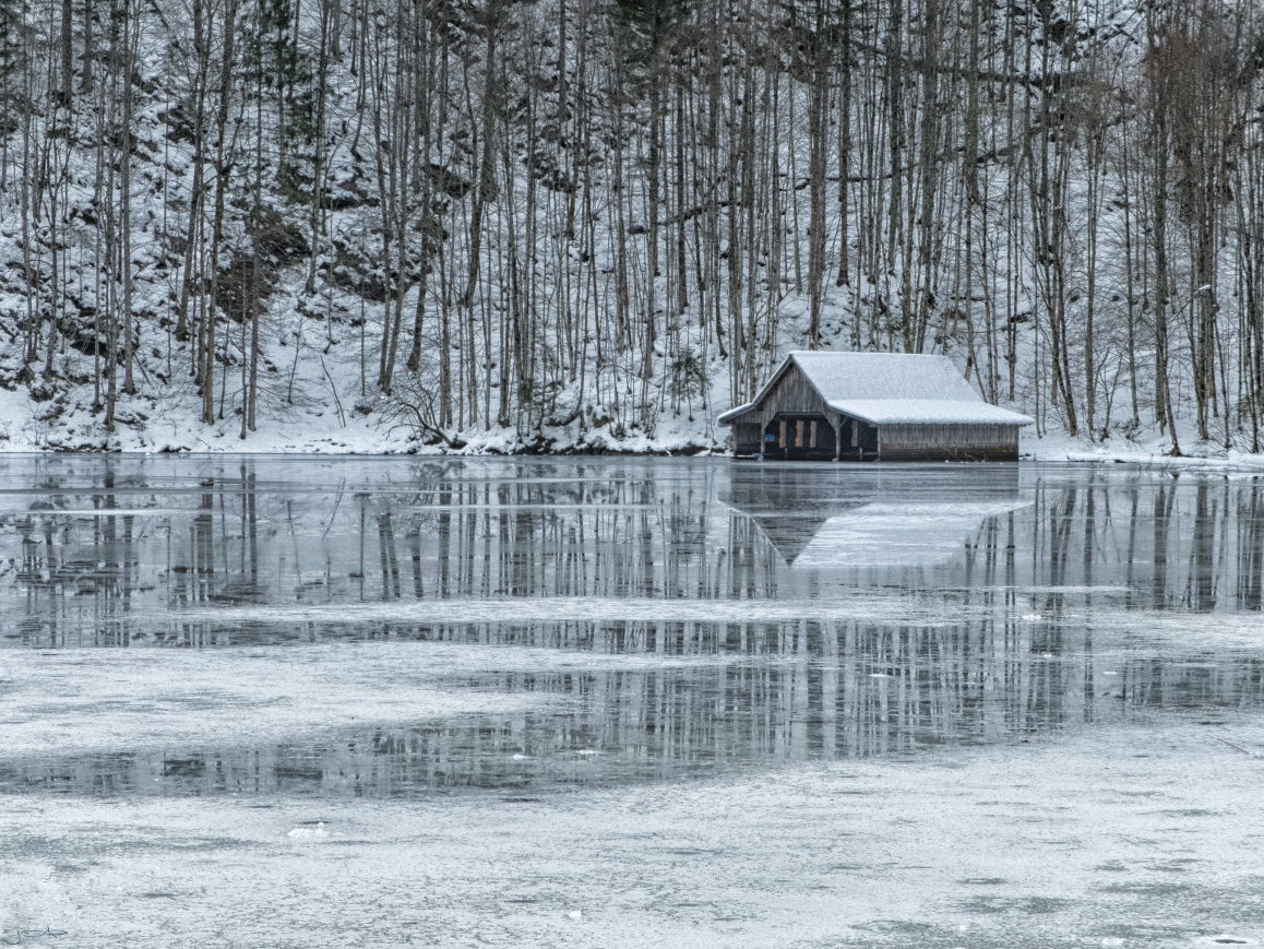 Winter am See