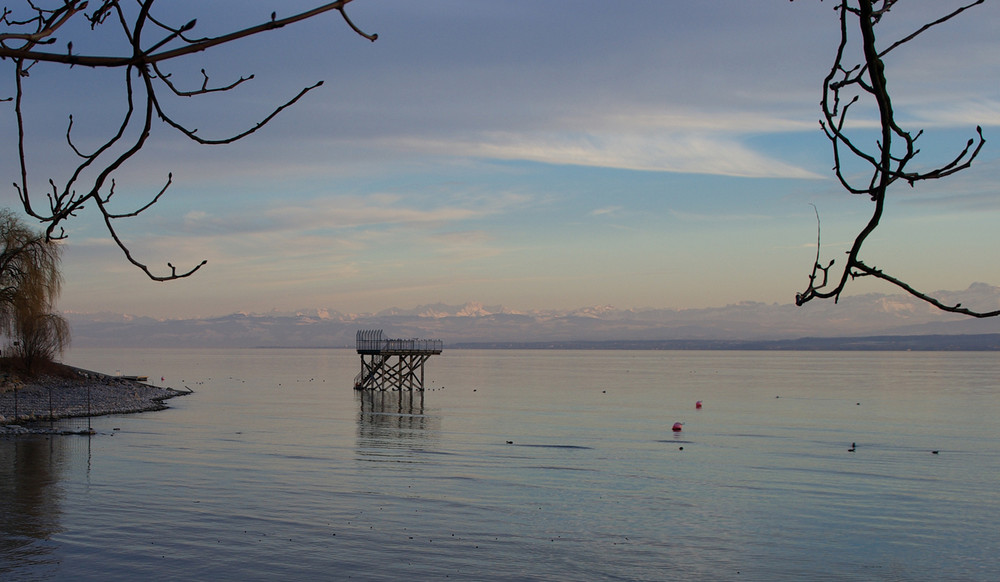 Winter am See