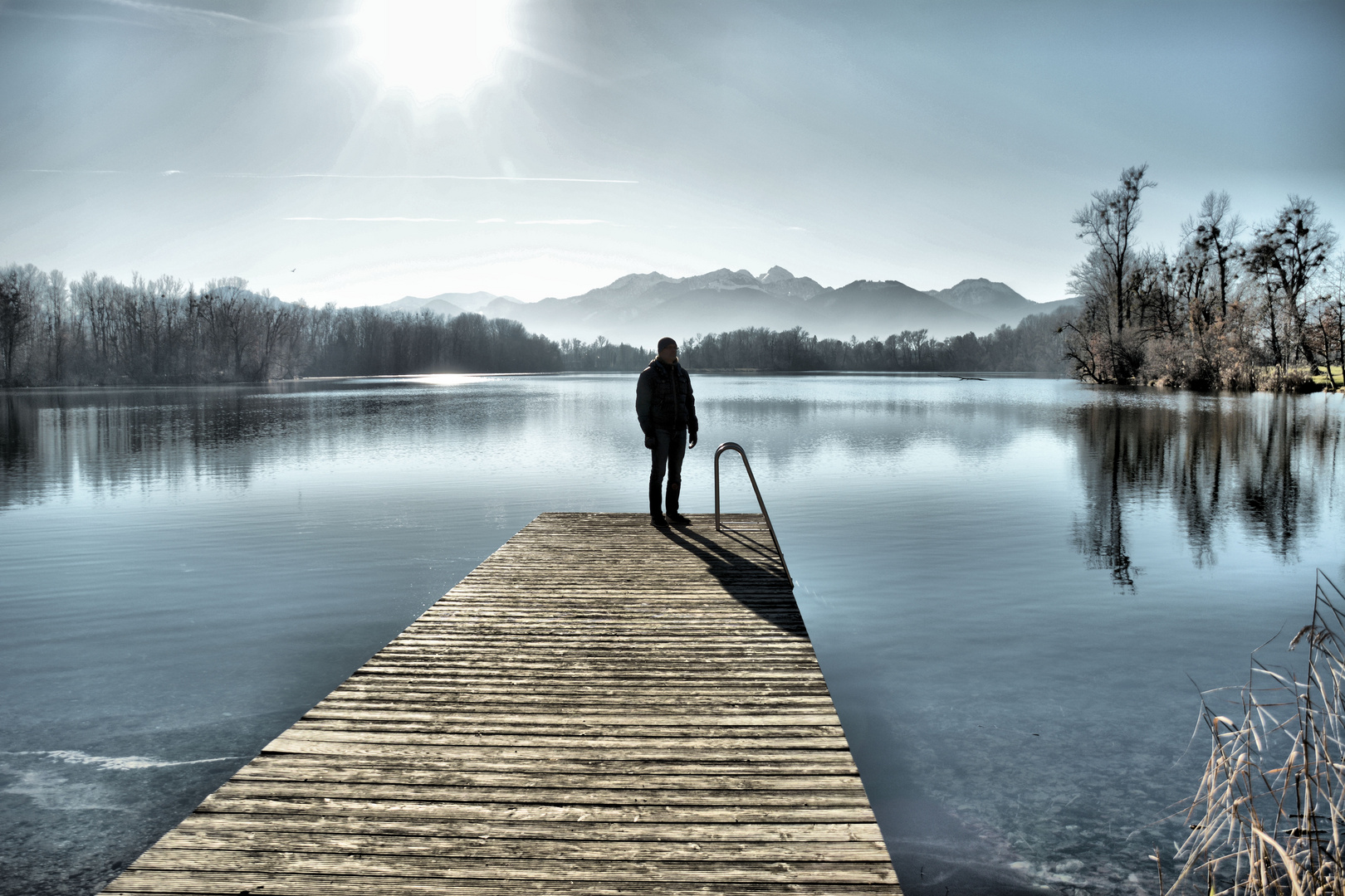 Winter am See