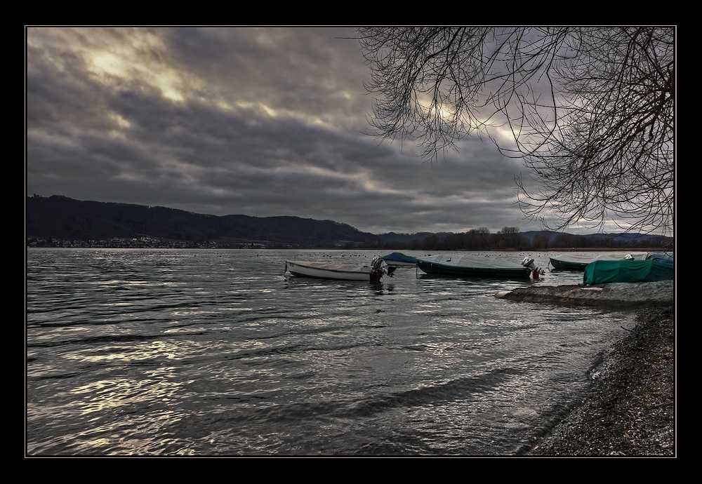 Winter am See