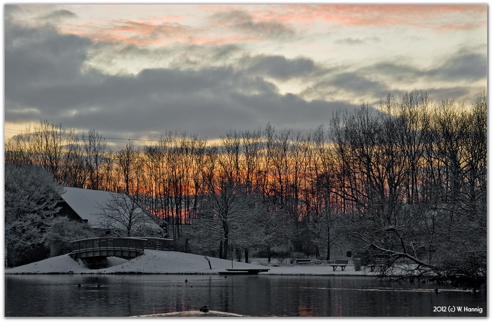 Winter am See