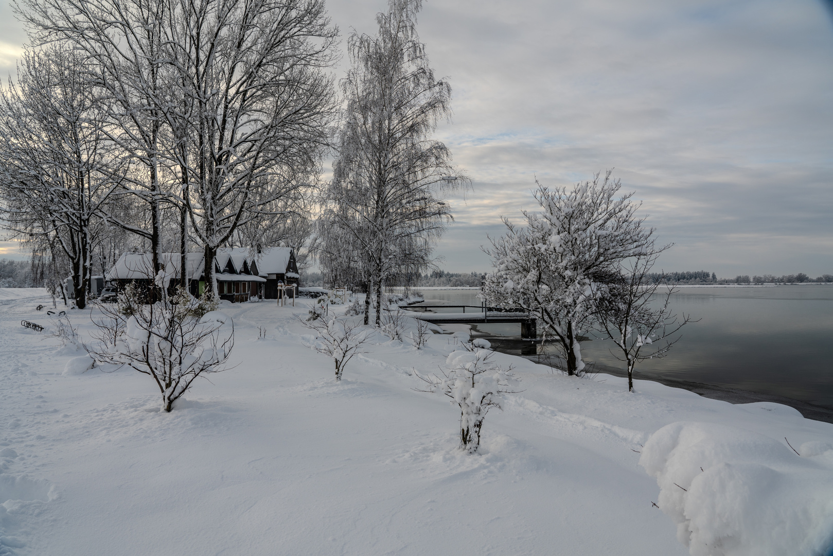 Winter am See