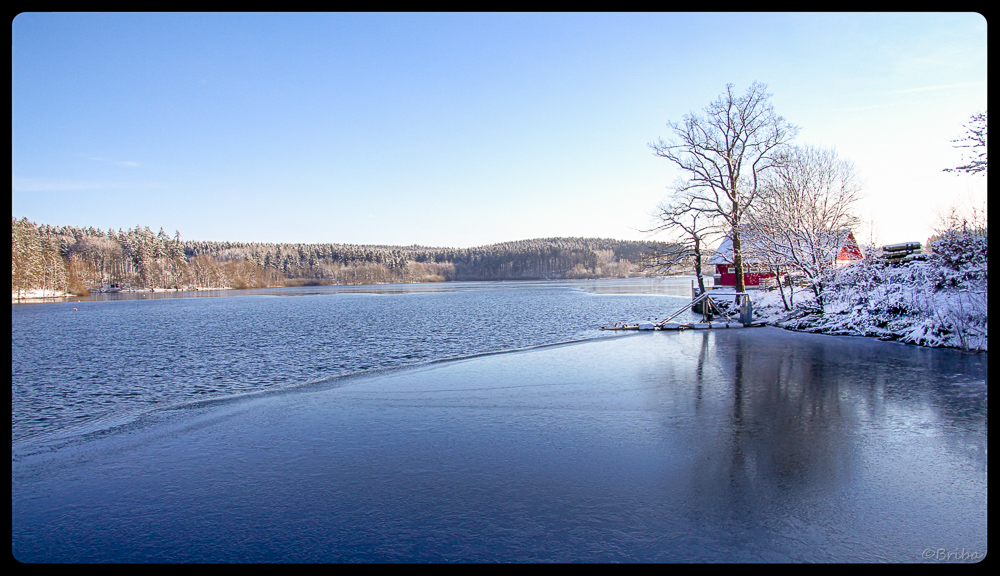 Winter am See