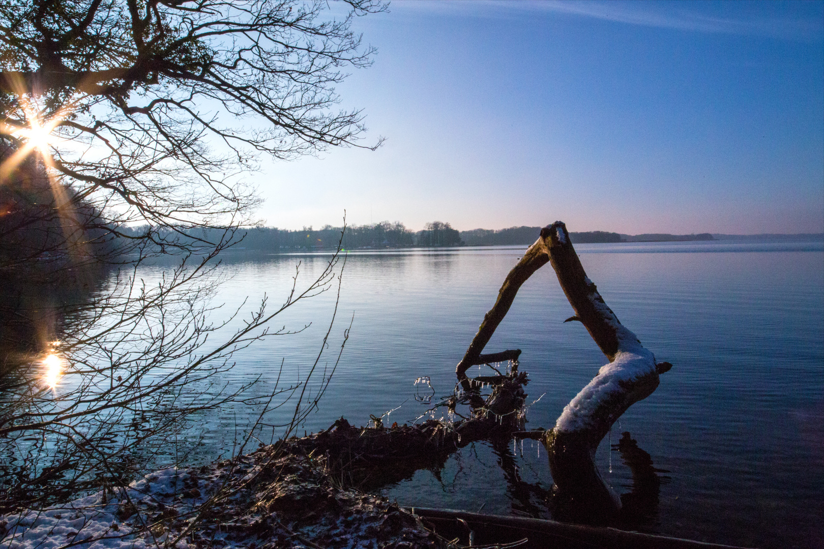 Winter am See