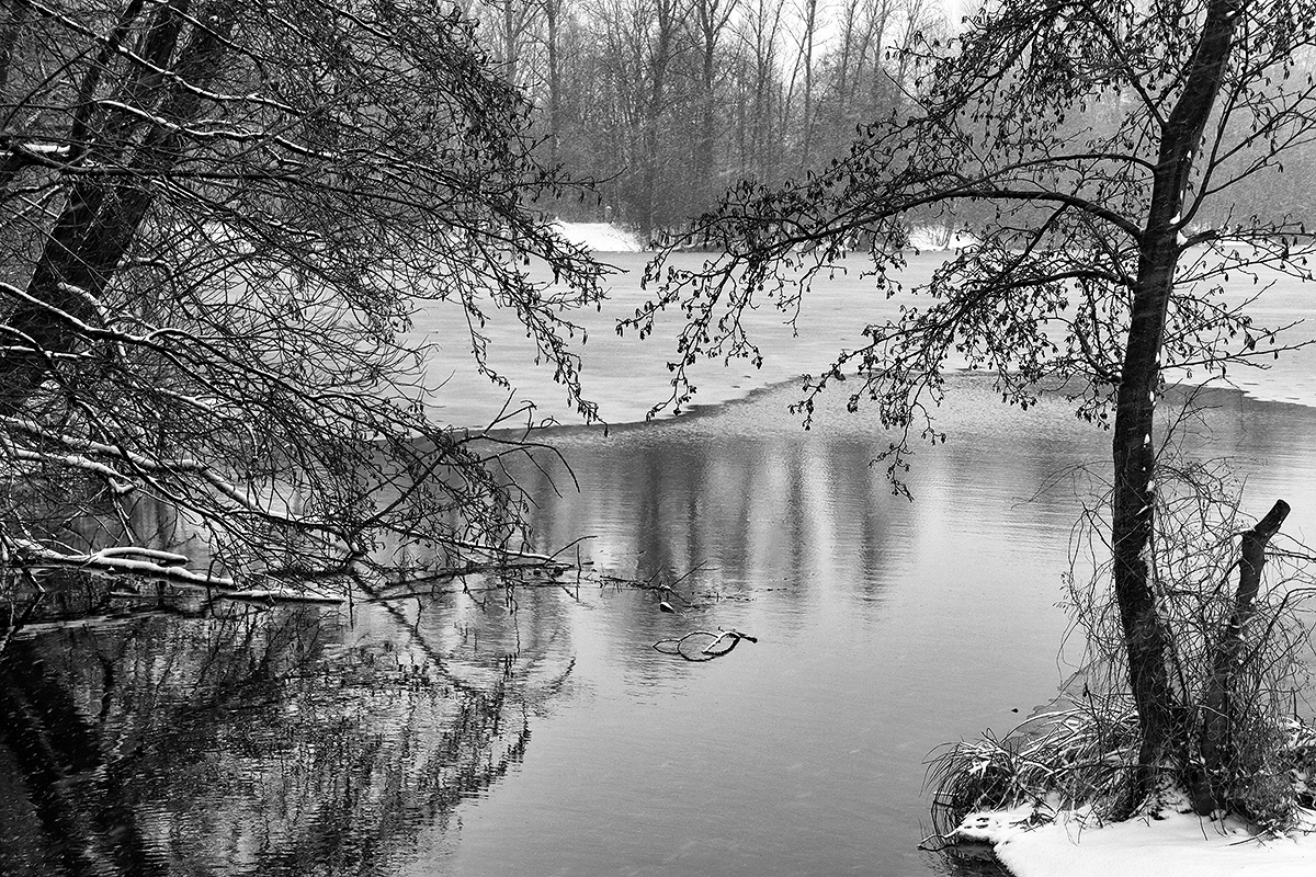 Winter am See