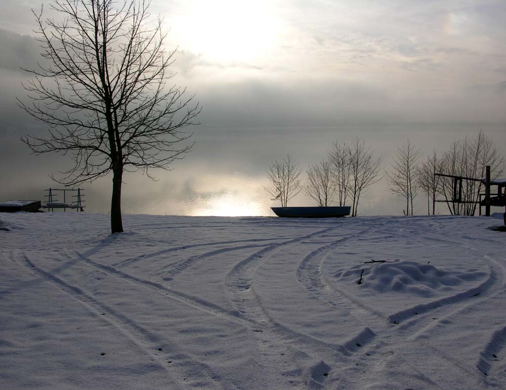 Winter am See