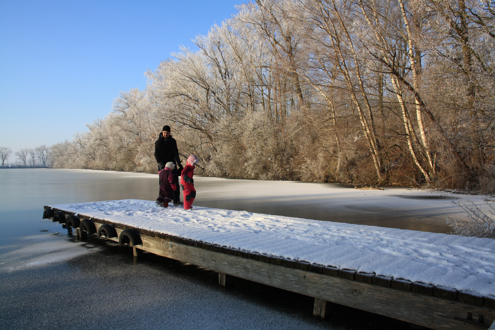 Winter am See