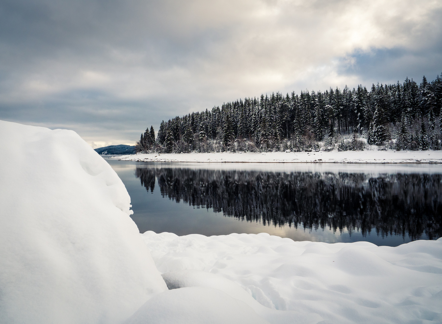 Winter am See