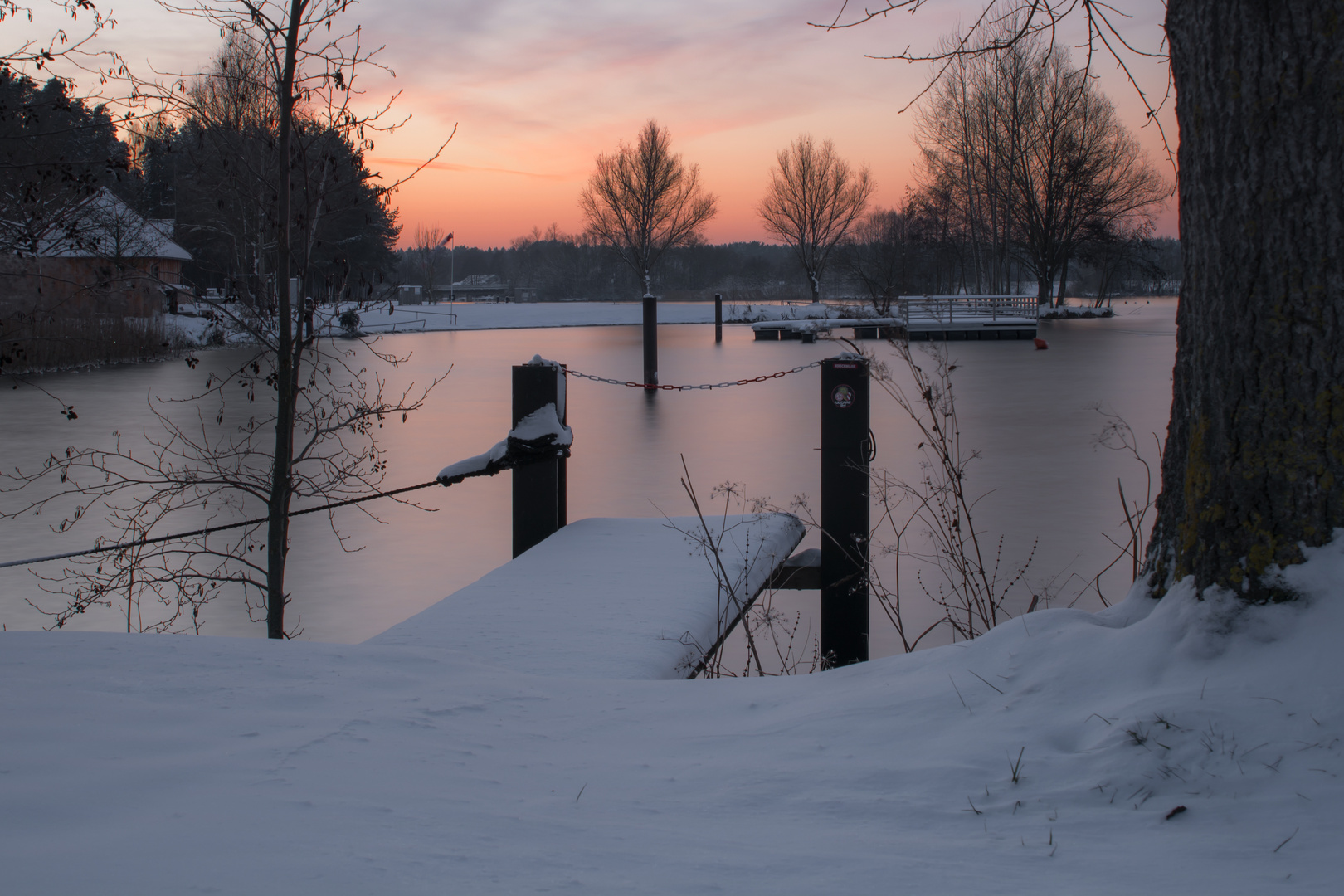 Winter am See