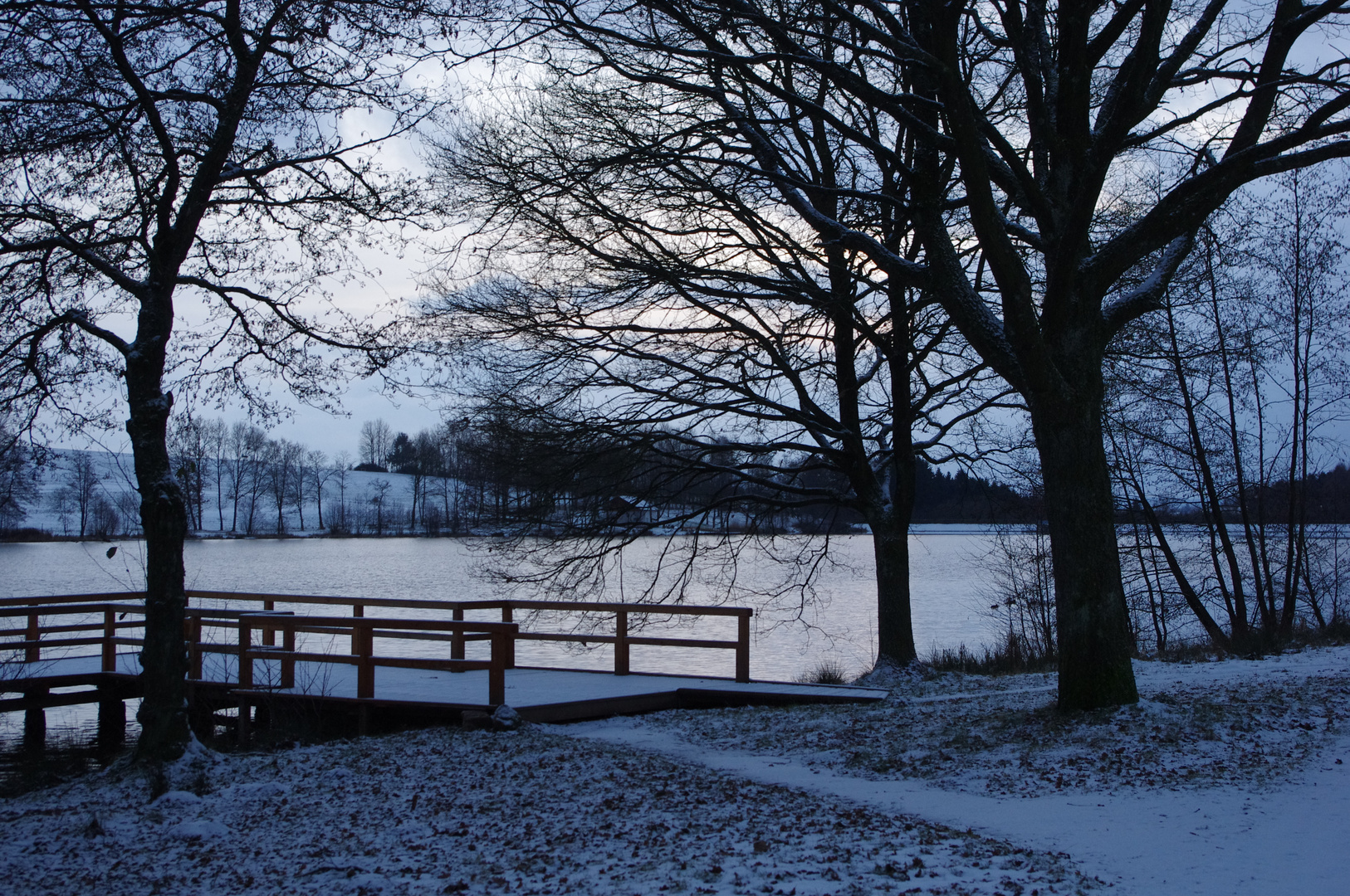 Winter am See