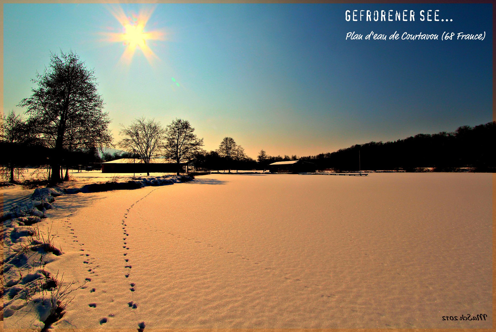 Winter am See bei Courtavon (2)