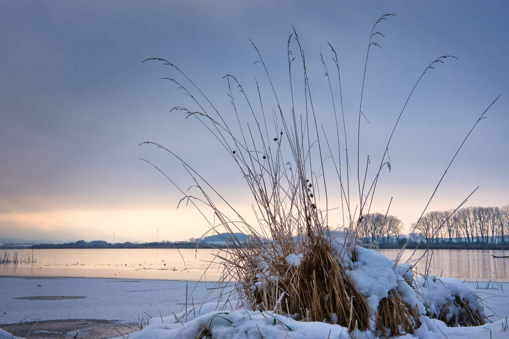 Winter am See