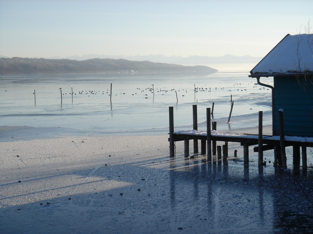 Winter am See