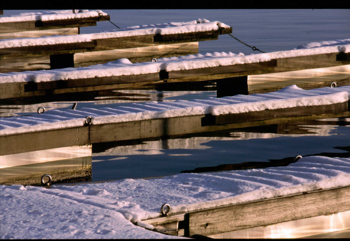 Winter am See