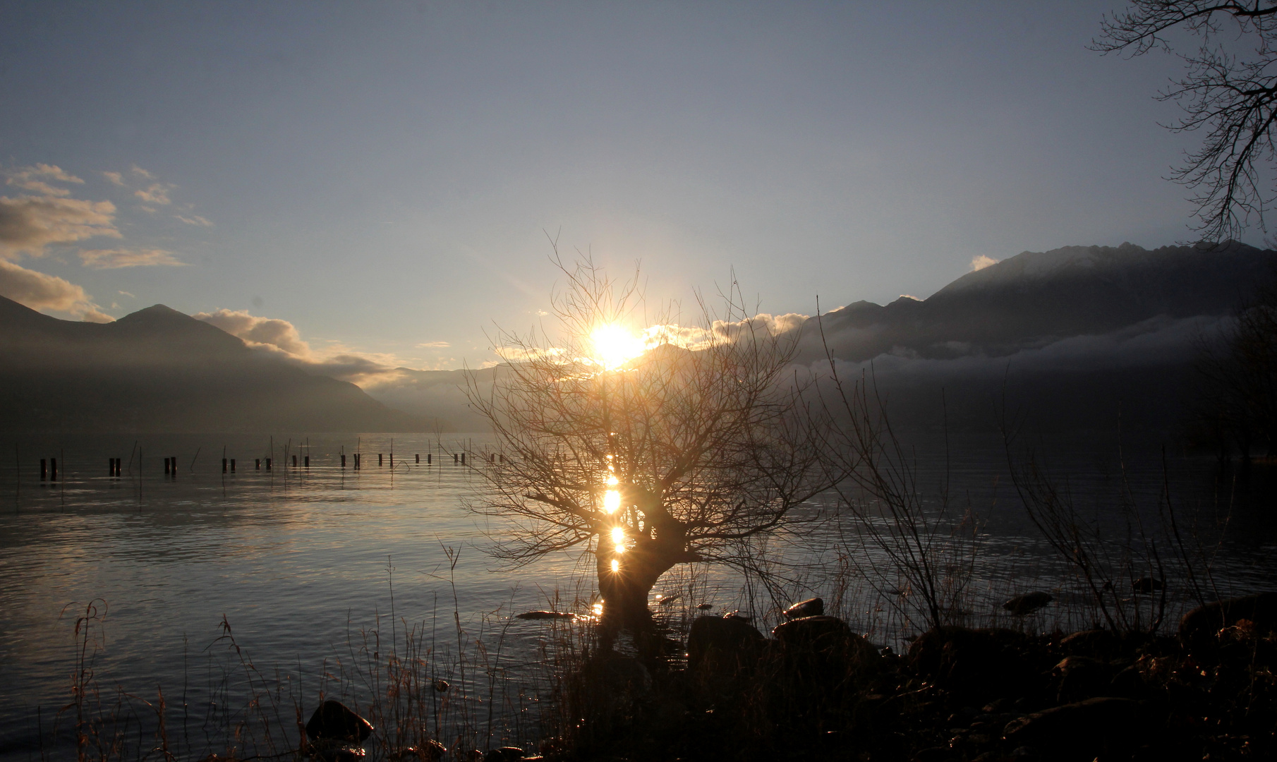 Winter am See