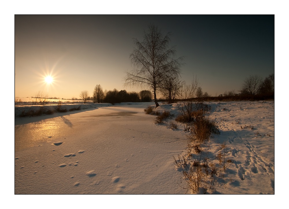 Winter am See