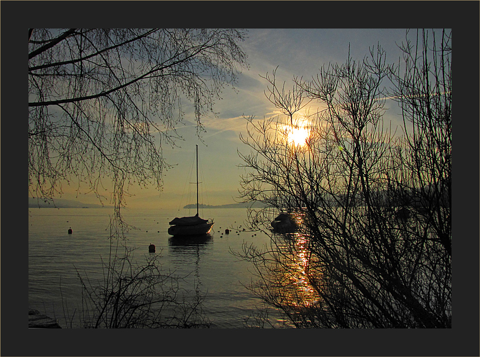 Winter am See