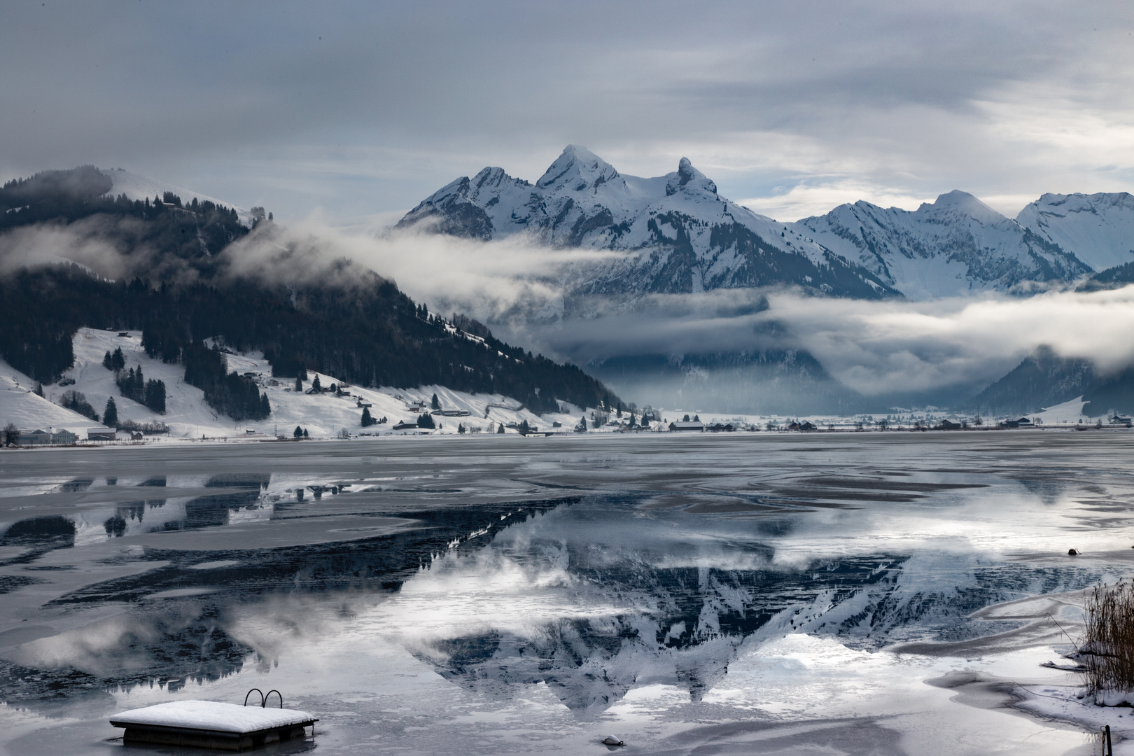 Winter am Sihlsee