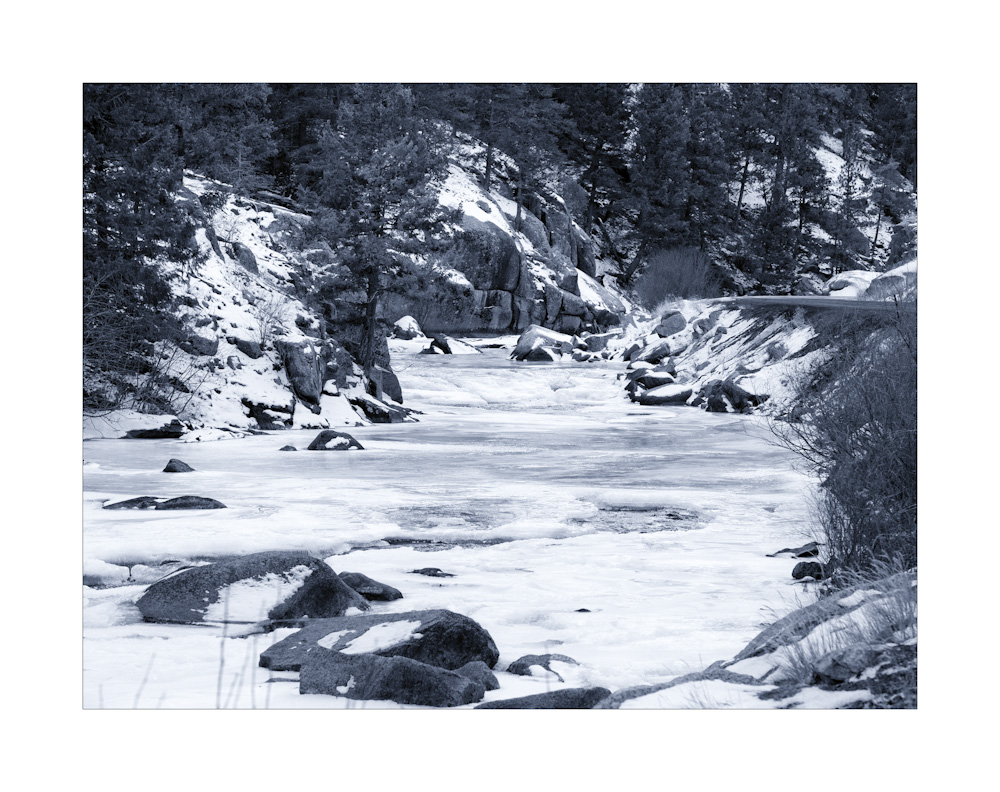 Winter am South Platte River